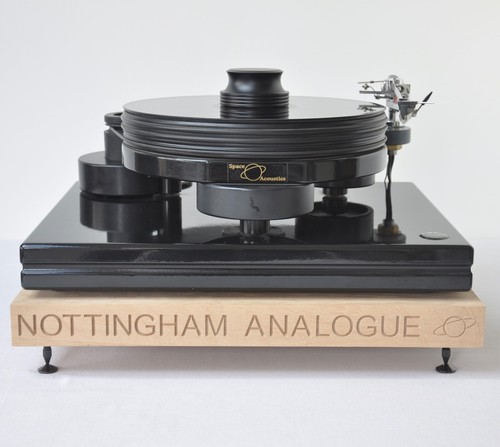 Solid oak turntable - solid,