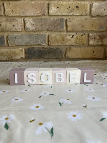 Personalised wooden name - personalised,