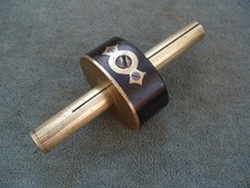 Nice Brass stemmed ebony mortice gauge.