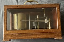 Antique Negretti & Zambra London Recording Barograph Barometer Gluck Movement