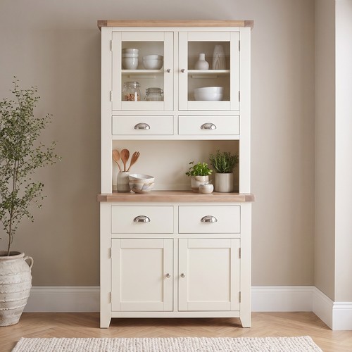 Glazed dresser sideboard - dresser,