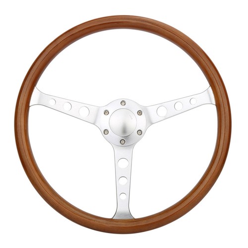 15inch wooden grain silver - wooden,