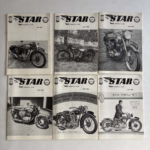 1991 the star bsa - star, owners