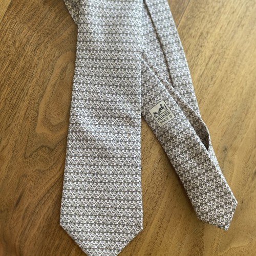 Hermes 100 silk tie - hermes, 100%