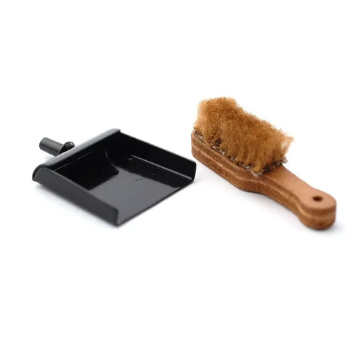 Dolls house dustpan and - dustpan,