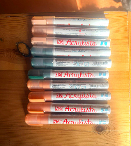 Zig acryliste acrylic chalk - acryliste,