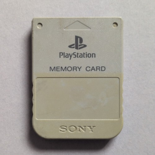 Ps1 memory card grey - ps1,