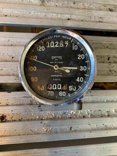 Bsa gold star speedometer - bsa,