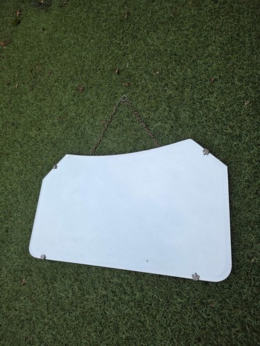 Vintage frameless wall mirror - wall,