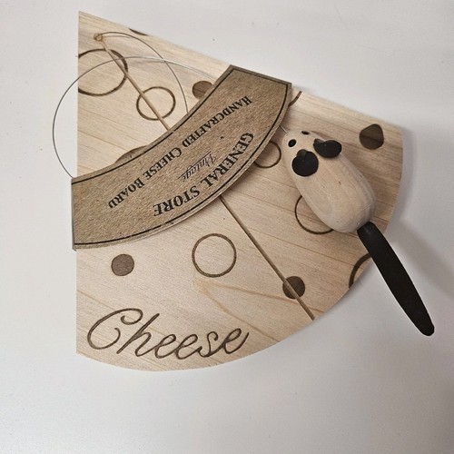 Wooden cheese board with - wooden,
