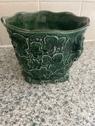 Vintage sylvac planter green - vintage,