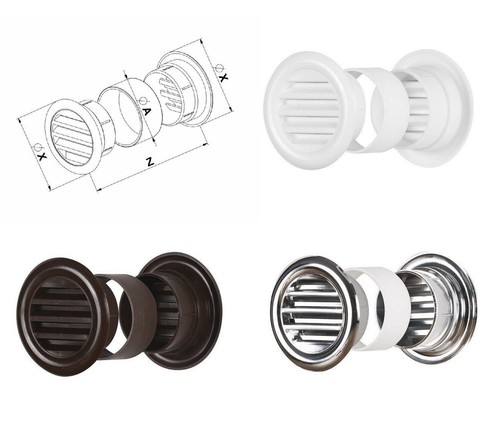 Mini circle air vent grille - circle,