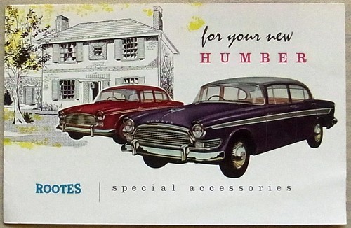 Humber super snipe - super,