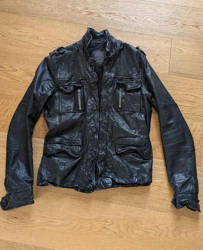 Allsaints spitalfields leather