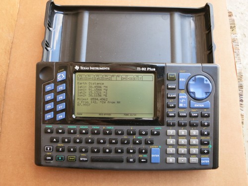 Plus graphing calculator - ti-92,