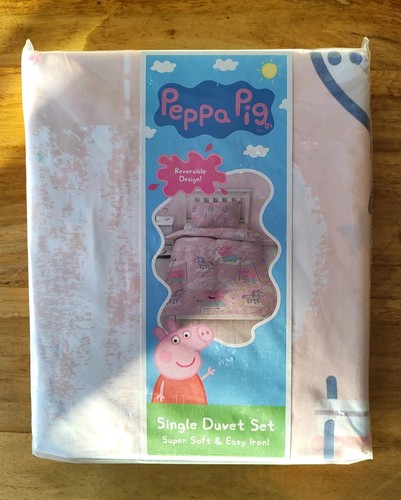 Peppa pig reversible single - peppa,