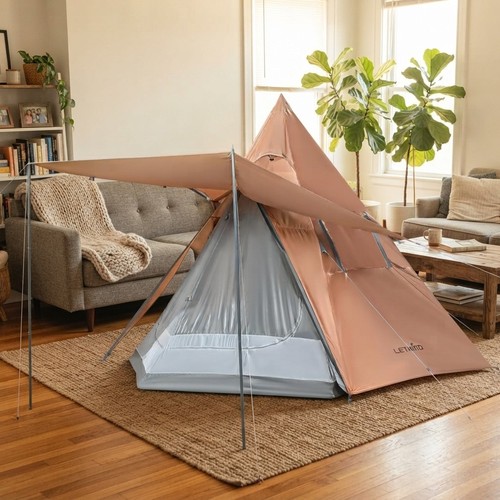 Versatile person teepee - 6-person,