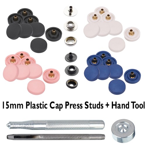 15mm snap fastner press stud - 15mm,