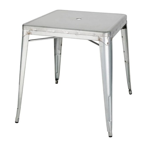 Tolix style dining table gloss - dining,