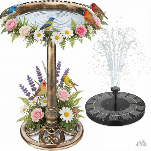 Height pedestal bird - height,