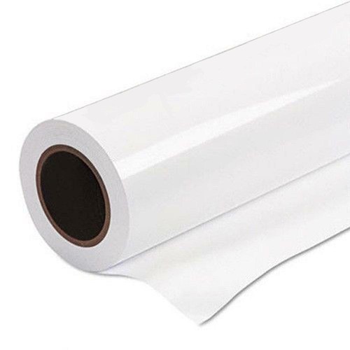 Fablon glossy white self - glossy,
