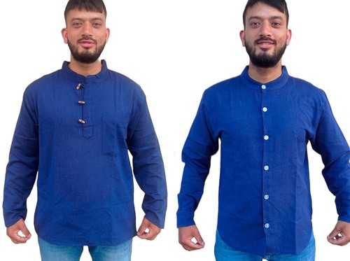 Navy blue men - blue, grandad