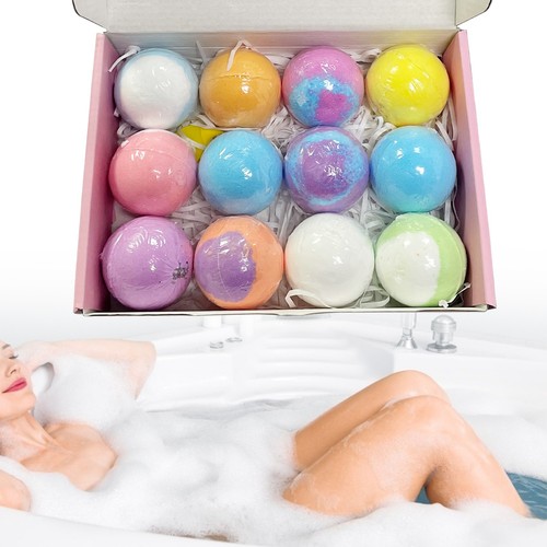 12x bath bombs gift set - bombs,