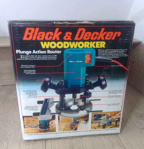 Black and decker - black, woodworker