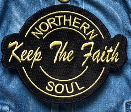 Northern soul iron patch - iron, on