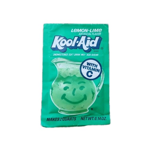 Lemon lime flavored kool - lemon,