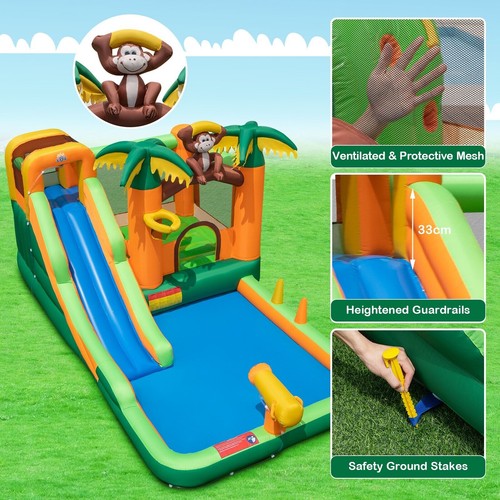Inflatable bouncy castle water - castle,