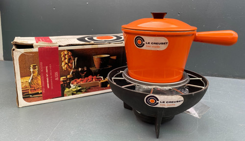Creuset cast iron fondue - iron,