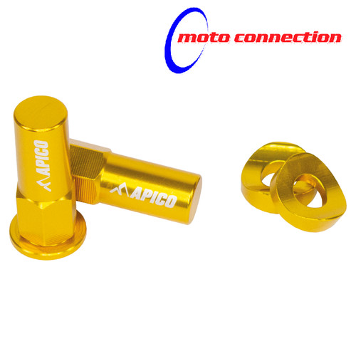 Apico alloy rim lock nuts - lock, &