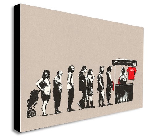 Banksy destroy capitalism - banksy,