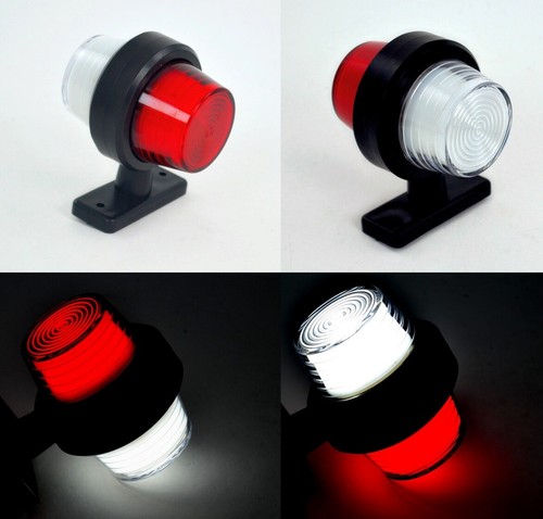 Red white led neon side - #,
