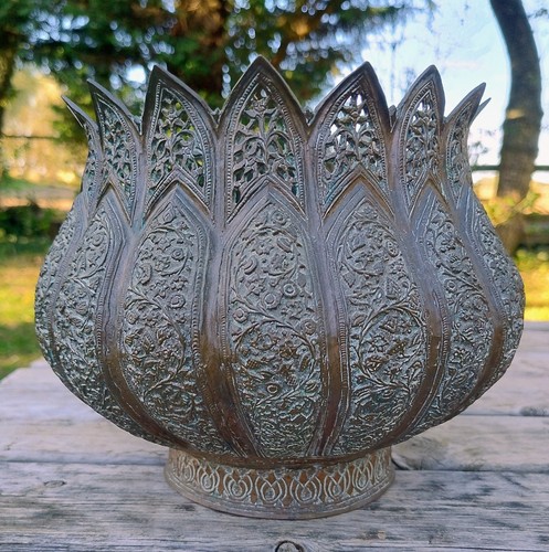 Antique kashmiri chased - kashmiri,