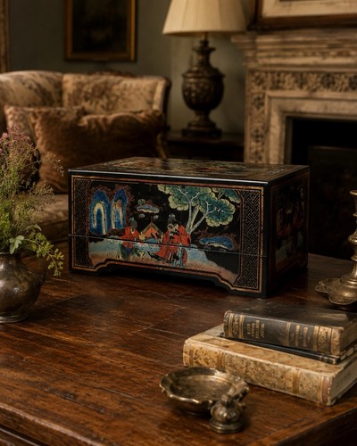 Large antique chinese black - large,