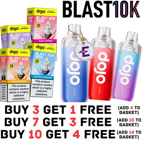 Dojo blast 10k - blast, prefilled