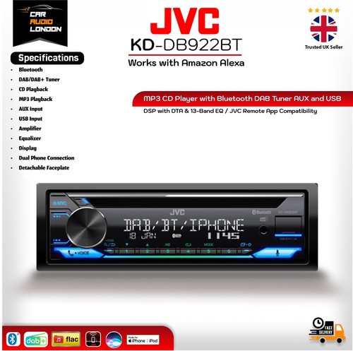 Jvc db922bt din - jvc, car