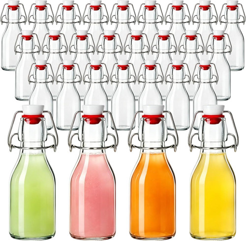 Pack 4oz swing top - pack, glass