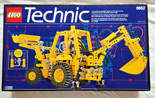 Lego technic 8862 backhoe - lego,