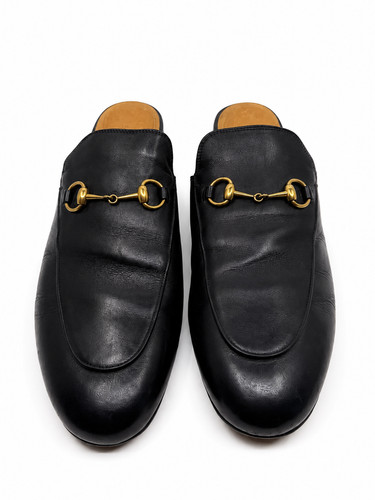 Gucci black leather - black,