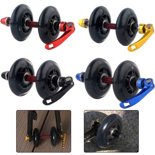Wheel quick release roller - pu,