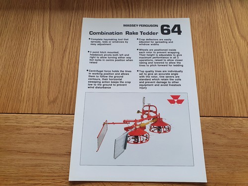 Massey ferguson combi - massey, rake