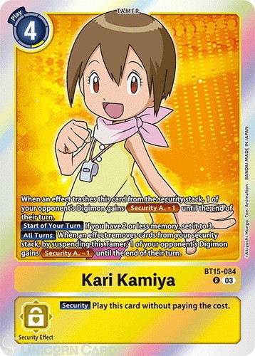 Bt15 084 kari kamiya rare - bt15-084,