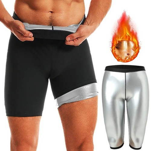 Men sauna suits sweat shorts - suits,
