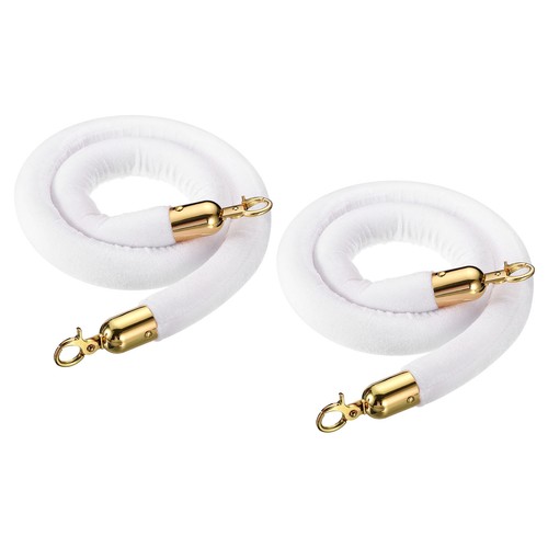 Feet white velvet stanchion - feet,