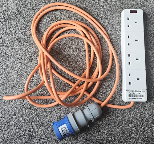 Camping electric hook - camping, up
