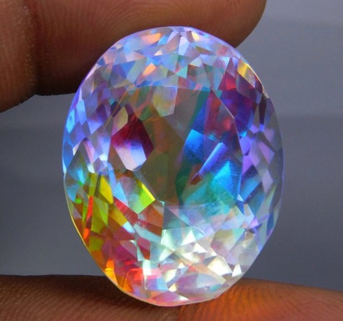 Natural rainbow mystic topaz - mystic,