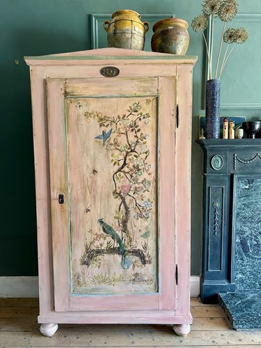 Vintage french armoire - vintage,